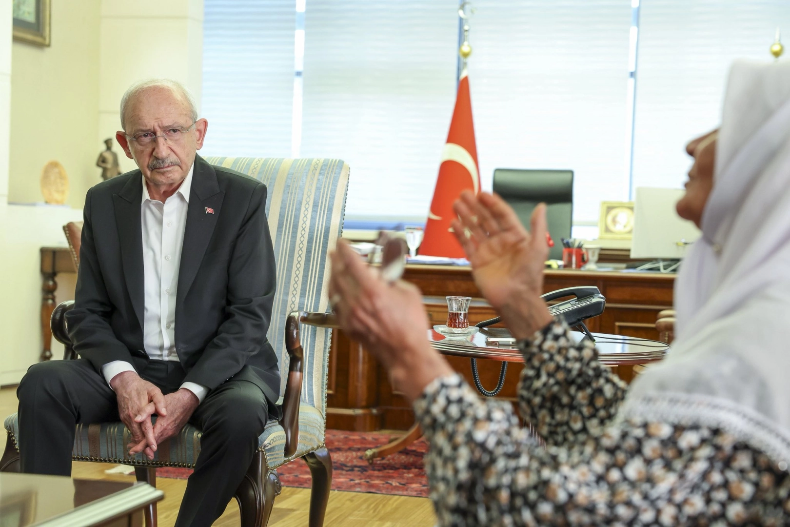 Kılı&ccedil;daroğlu, Narin G&uuml;ran'ın ailesiyle g&ouml;r&uuml;şt&uuml;
