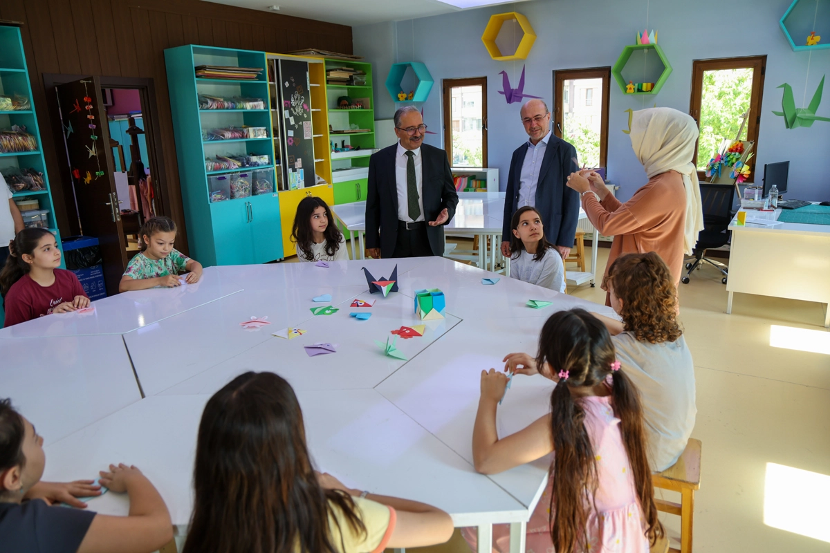 Konya Sel&ccedil;uklu'da Kaymakam Candan'dan &ouml;ğrenme ortamlarına inceleme