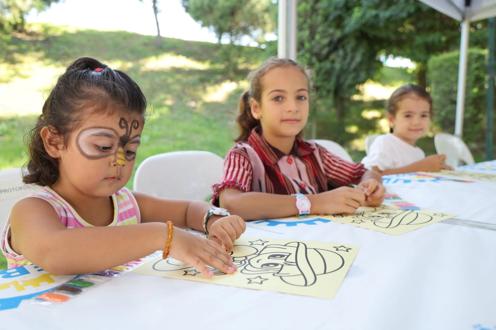 Kocaeli&nbsp;Gebze&rsquo;de &ldquo;At&ouml;lyem Parkta&rdquo; &ccedil;ocuklarla buluştu