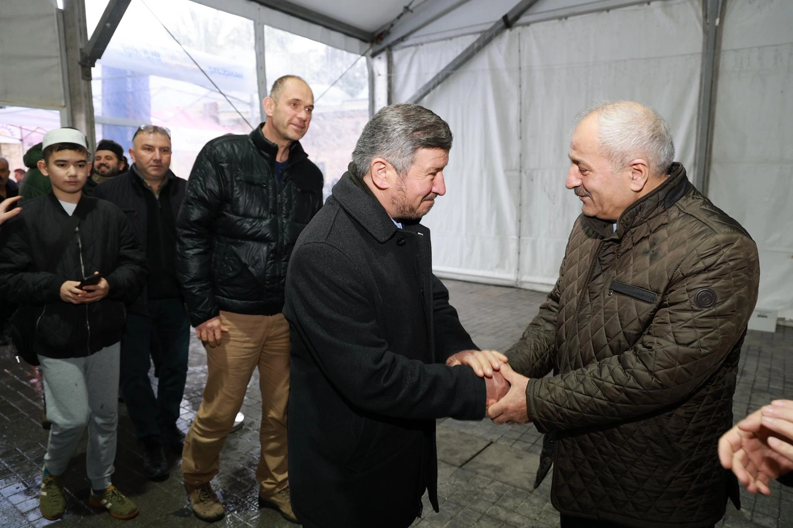 Gebze&rsquo;de geleneksel kent bayramlaşması ger&ccedil;ekleşti