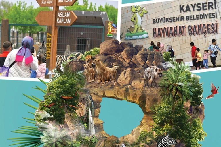 Kayseri'de hayvanat bah&ccedil;esi &uuml;cretsiz
