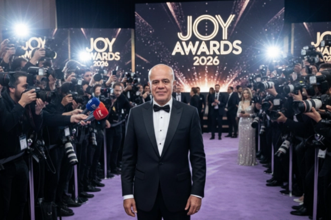 Kırmızı halıda bu kez T&uuml;rk gazeteci Habib Aytekin konuşuldu