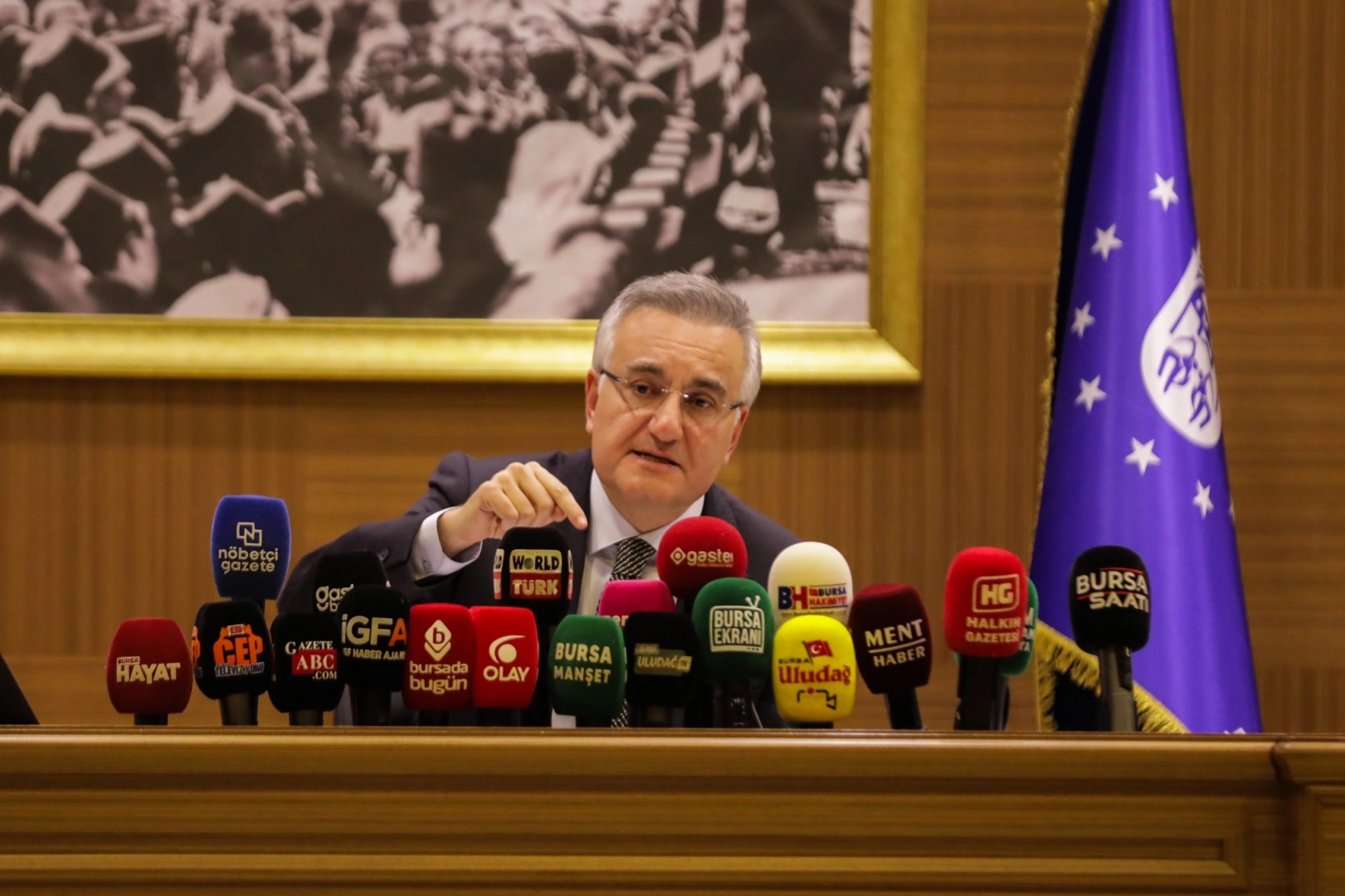 Bursa B&uuml;y&uuml;kşehir Meclisi'nde Ocak ayı ikinci oturumu yapıldı