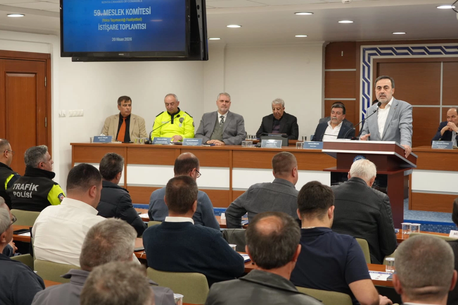 KTO&rsquo;da yolcu taşımacılığı sekt&ouml;r&uuml; masaya yatırıldı