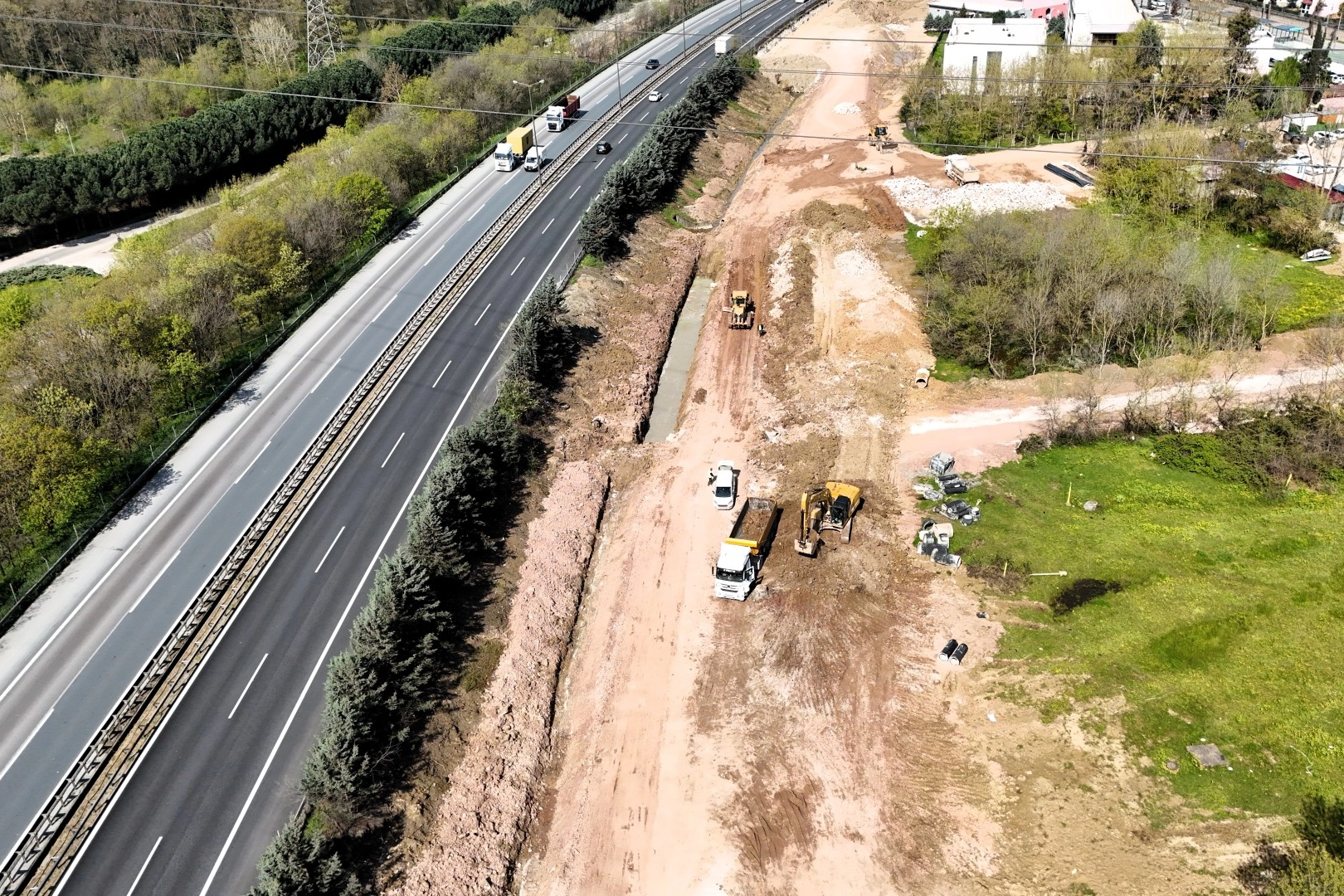 Alikahya TEM Bağlantı Yolu tam s&uuml;rat