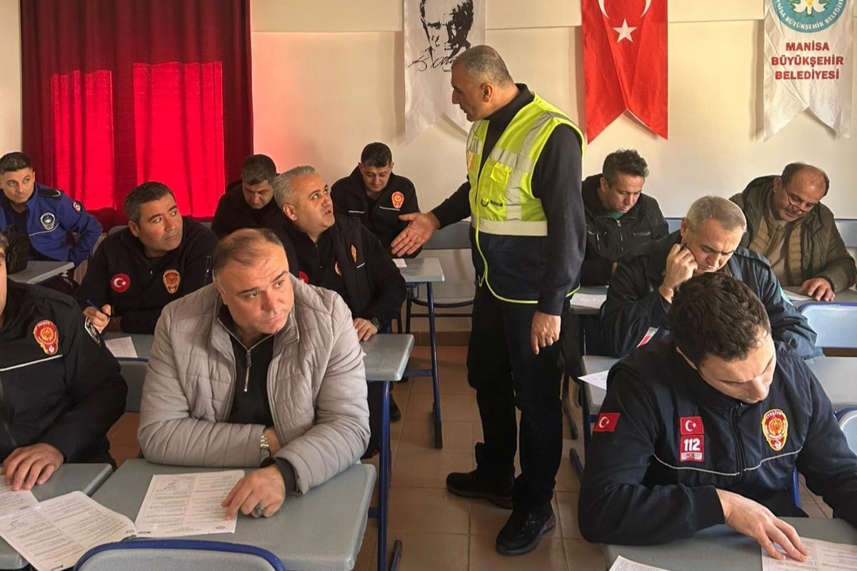 Manisa'da personele g&uuml;venli &ccedil;alışma eğitimi verildi