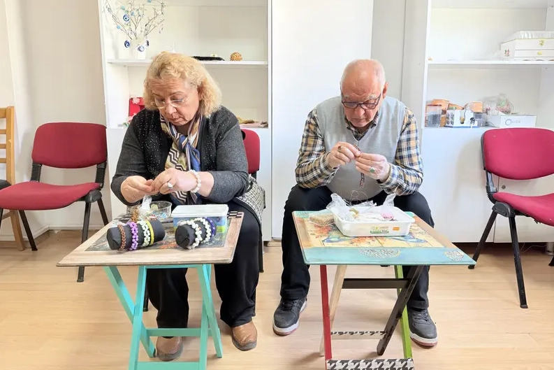 Gaziantep'te 70 yaşında gelen aşk nikahla ta&ccedil;landı