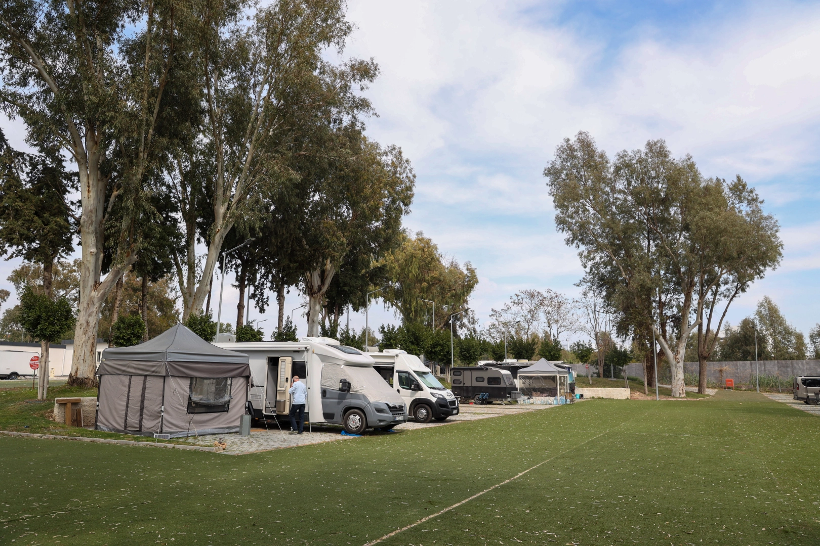 Karavan tatilcileri Konyaaltı Karavan Park&rsquo;tan memnun