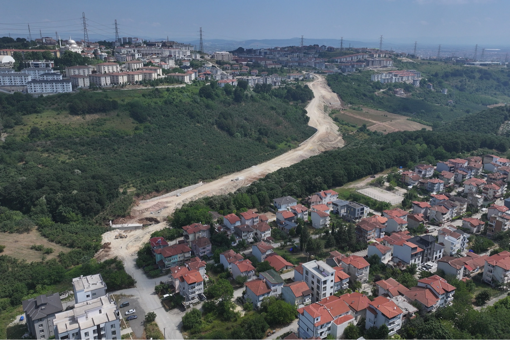 Sakarya'da Beşk&ouml;pr&uuml; 4. Cadde Projesi&rsquo;nde sona yaklaşılıyor