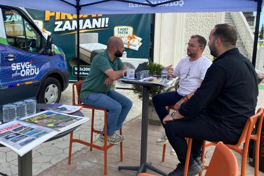 Ordu&rsquo;da &Ccedil;&ouml;z&uuml;m Merkezi il&ccedil;e ziyaretlerini s&uuml;rd&uuml;r&uuml;yor