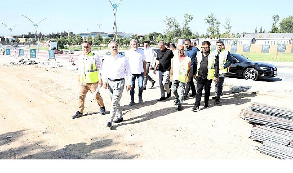 Hayri Bara&ccedil;lı, Gebze'deki stratejik projeleri yerinde inceledi