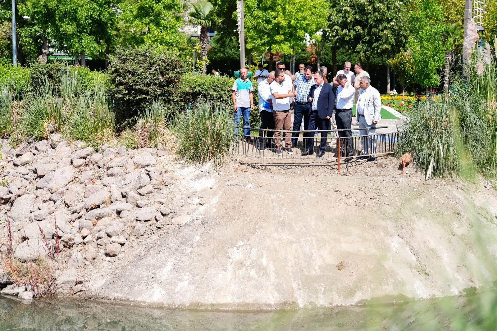 Manisa'da Başkan Dutlulu, &ccedil;alışmaları yerinde inceledi