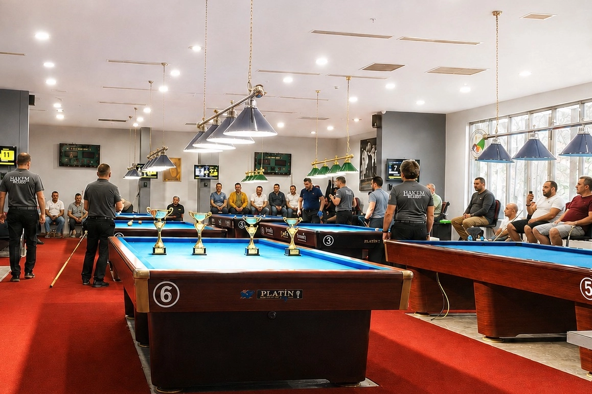 ASSİM&rsquo;de 11 masa, 7 yıllık bilardo hikayesi
