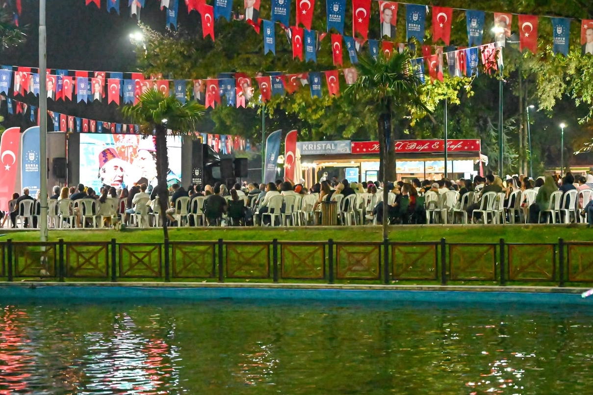 Bursa B&uuml;y&uuml;kşehir'den K&uuml;lt&uuml;rpark'ta Yeşil&ccedil;am esintisi