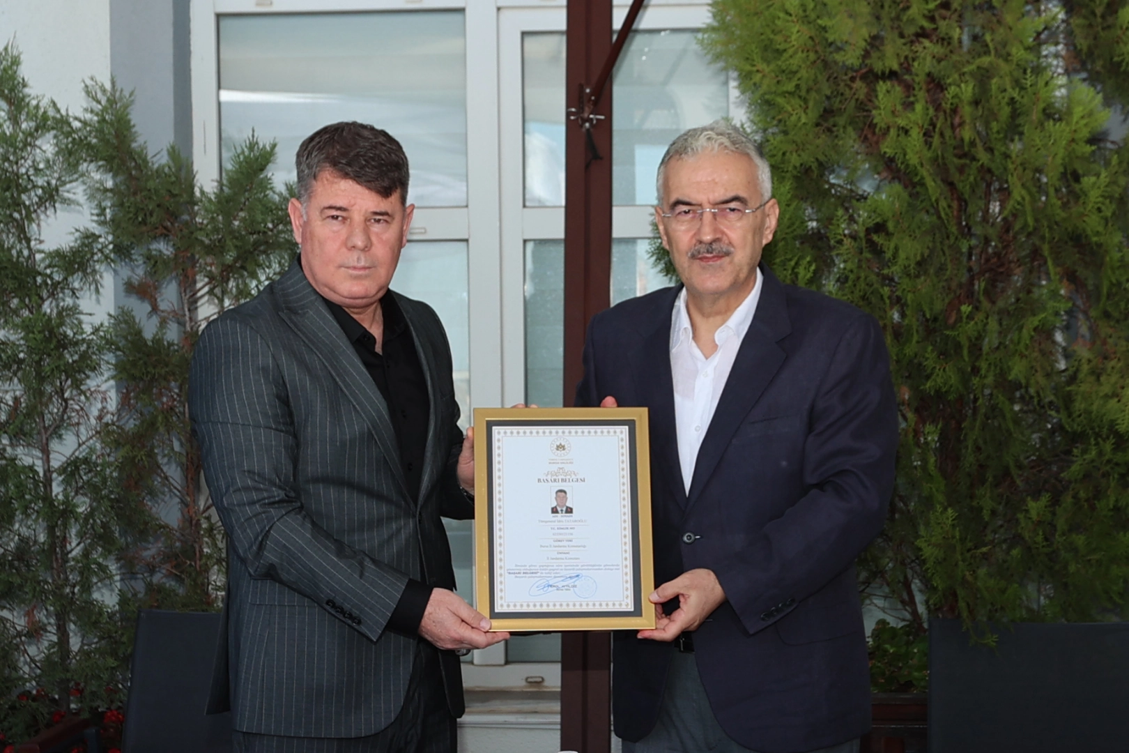 Bursa İl Jandarma Komutanı T&uuml;mgeneral İdris Tataroğlu İstanbul'a uğurlandı