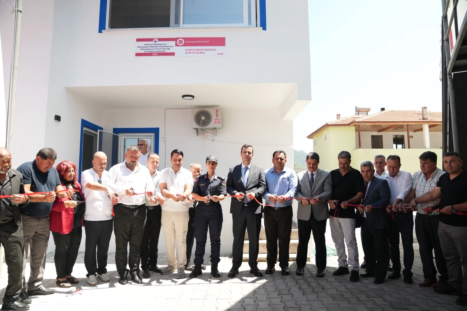 Muğla Dalaman&rsquo;da Kur&rsquo;an Kursu ve İmam Evi hizmete girdi