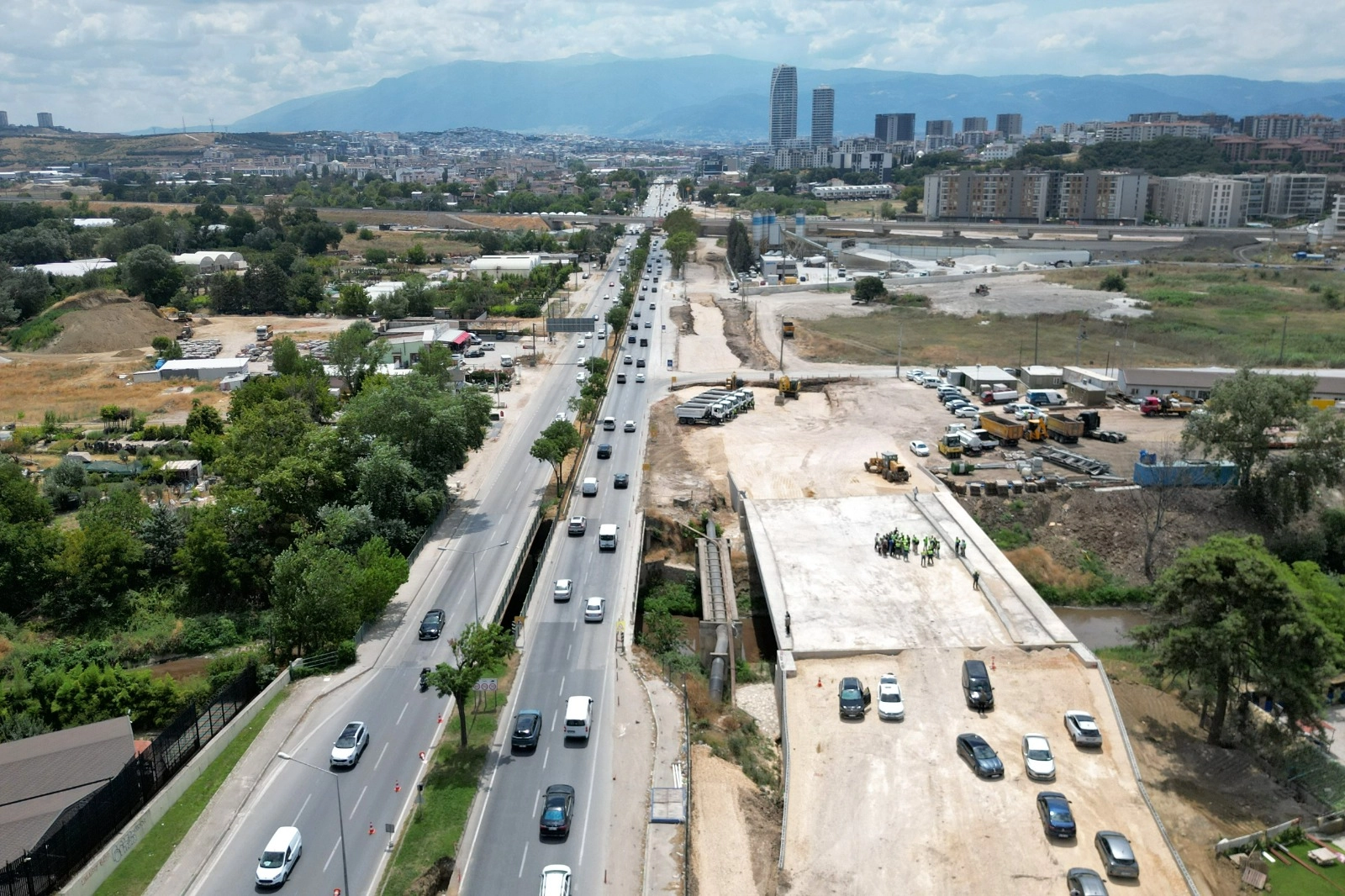 Bursa&rsquo;da ulaşım yatırımlarına yerinde inceleme