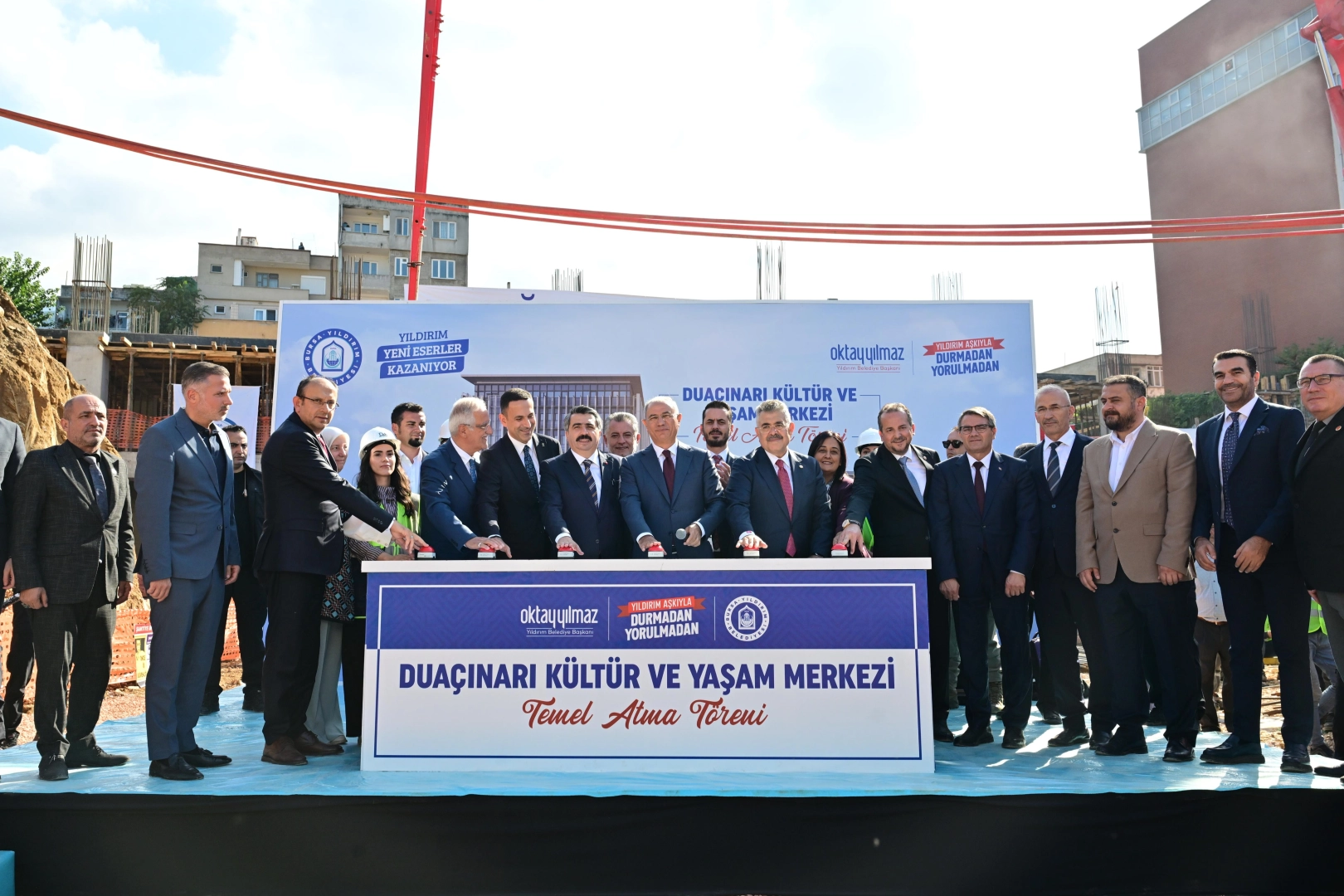 Bursa Yıldırım'a 2 milyar TL'lik dev yatırım... Vizyon projeye ilk har&ccedil; d&ouml;k&uuml;ld&uuml;