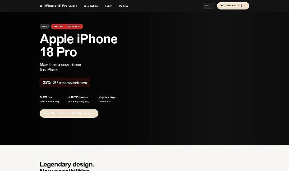 Kaspersky uyardı: Dolandırıcılar sahte kampanya ve sitelerle iPhone 18 heyecanını fırsata &ccedil;eviriyor