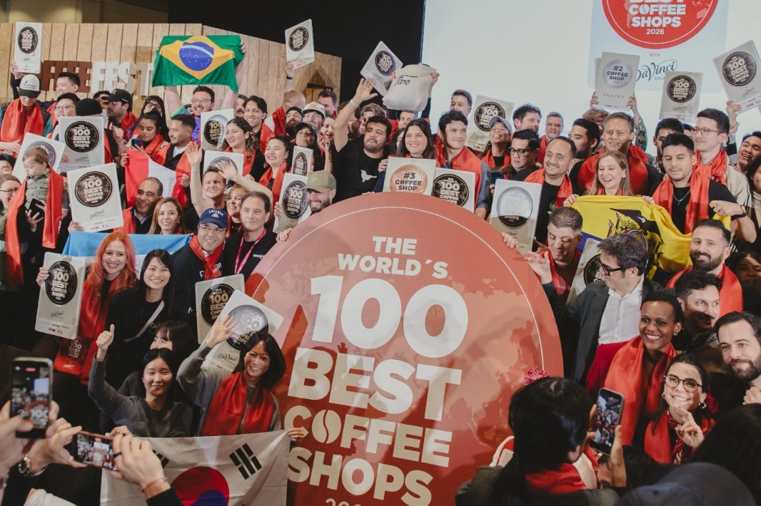 Orta Doğu Kahve D&uuml;kkanları, d&uuml;nyanın en iyi 100 kahve d&uuml;kkanı 2026 listesinde yerini aldı