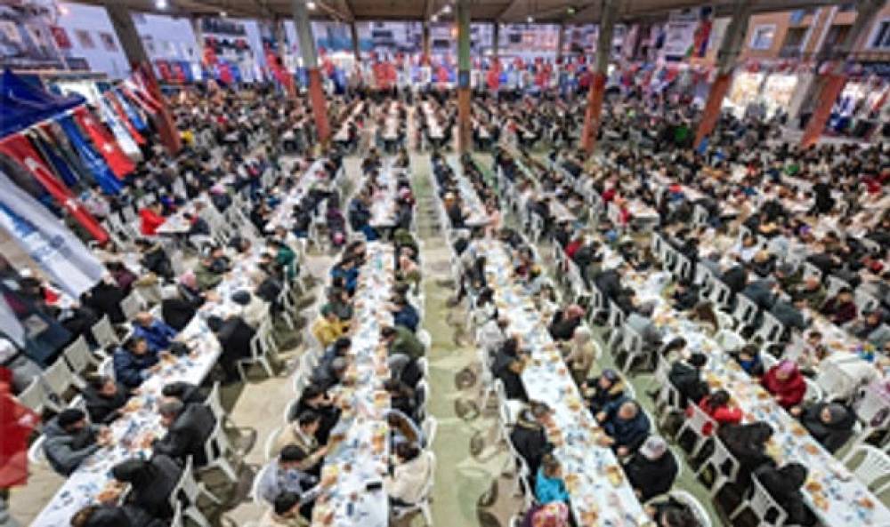 B&uuml;y&uuml;kşehir'in bereket sofrası Torbalı'da