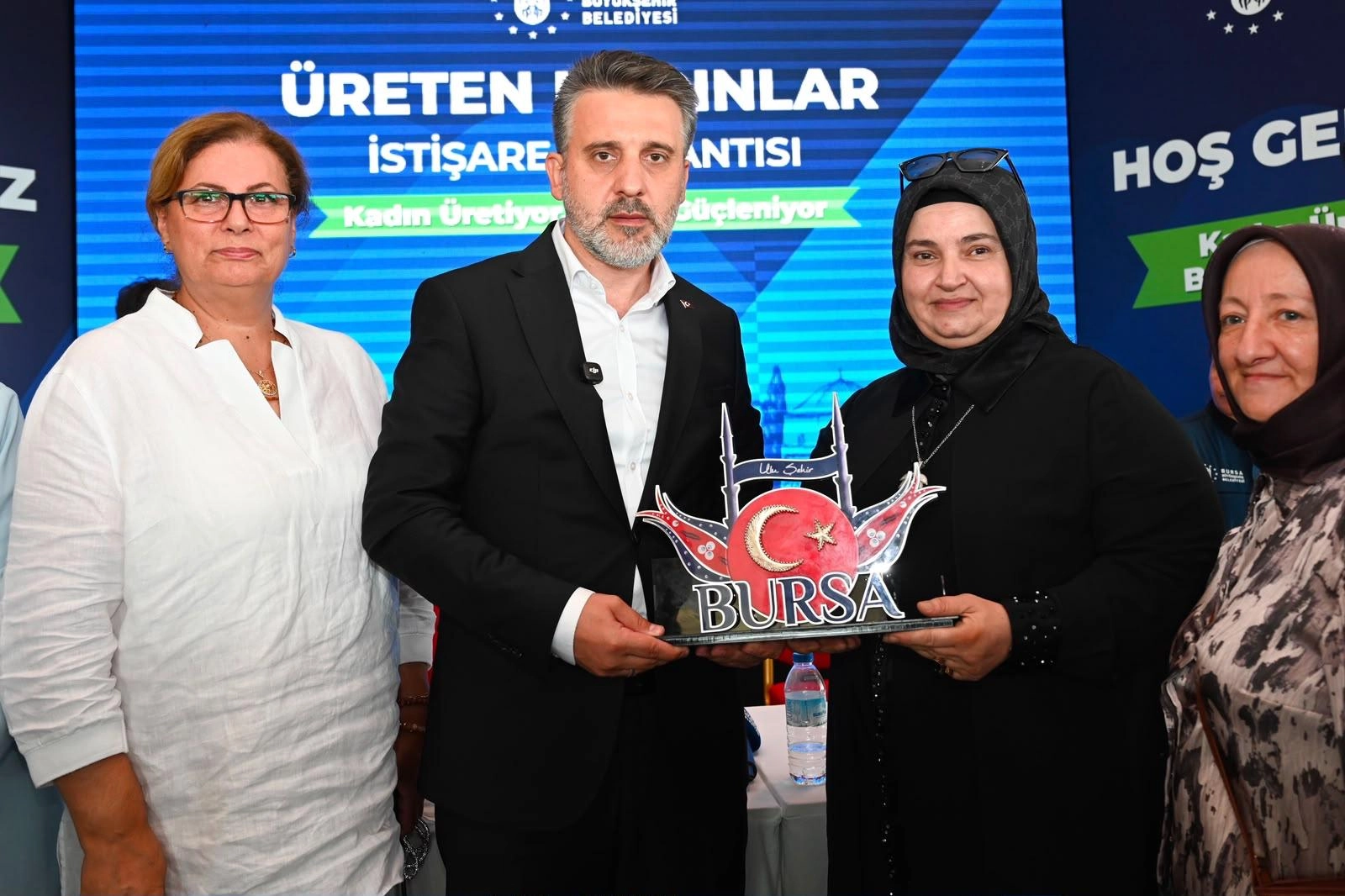 Başkan Vekili Biba: Siz &uuml;rettik&ccedil;e biz yanınızda olacağız
