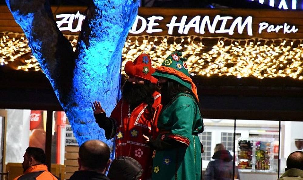 Ramazan eğlencelerinde g&ouml;rsel ş&ouml;len