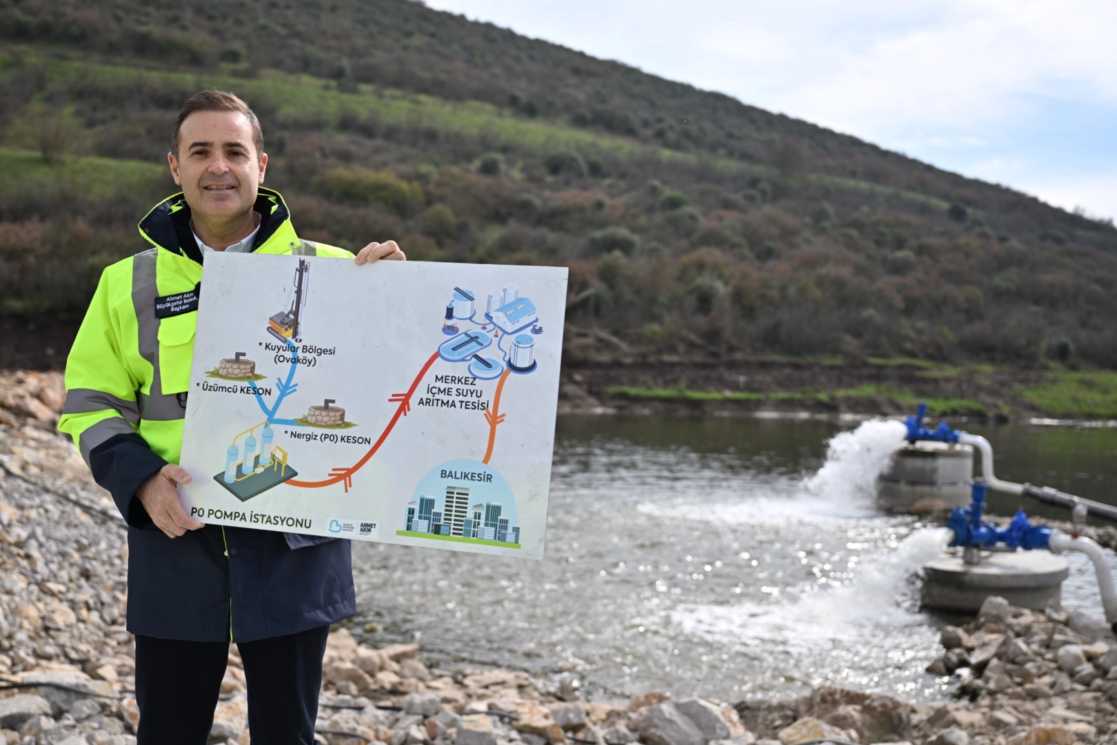 Balıkesir'de i&ccedil;me suyu i&ccedil;in 20 yıllık g&uuml;vence