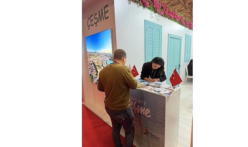 &Ccedil;eşme standı Uluslararası İstanbul Turizm Fuarı'nda yoğun ilgi g&ouml;rd&uuml;