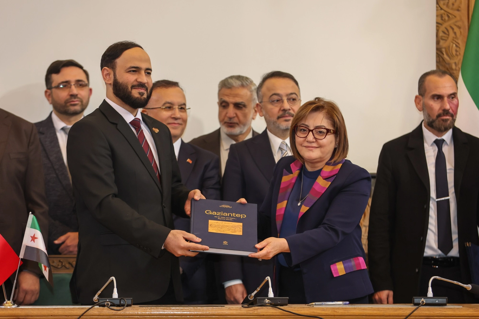 Gaziantep'te Halep&rsquo;e yeşil alan ve ulaşım desteği