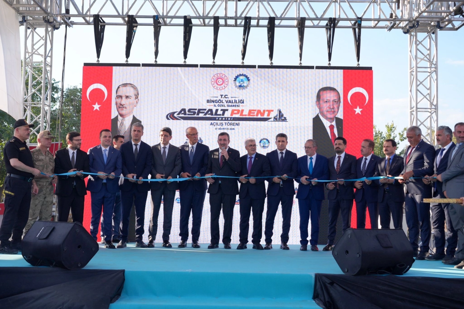 Bing&ouml;l&rsquo;e yeni asfalt plent tesisi kazandırıldı