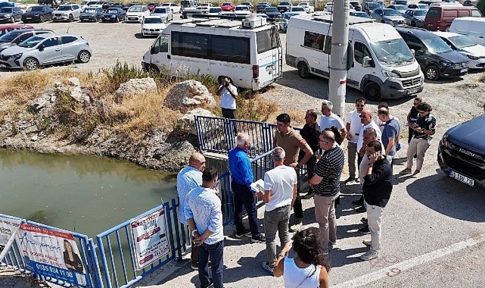 Seferihisar'da altyapı i&ccedil;in kapsamlı &ccedil;alışma: İZSU heyeti