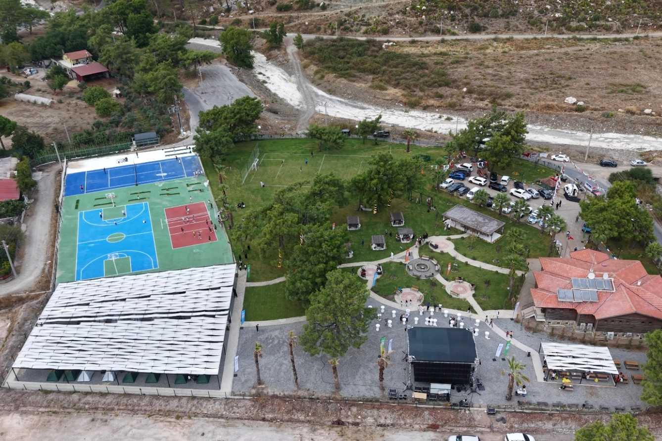 Muğla'da Asparan Kamp ve Spor Tesisleri a&ccedil;ıldı