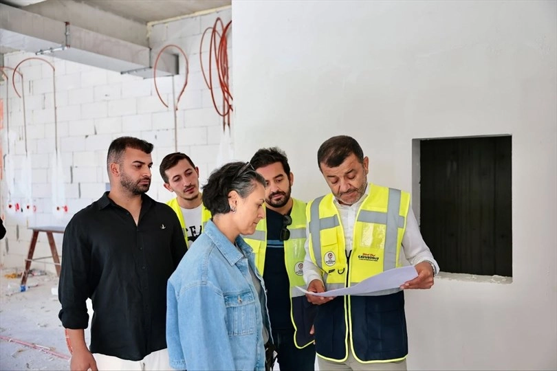 Denizli Kınıklı&rsquo;da iki &ouml;nemli projeye yerinde inceleme