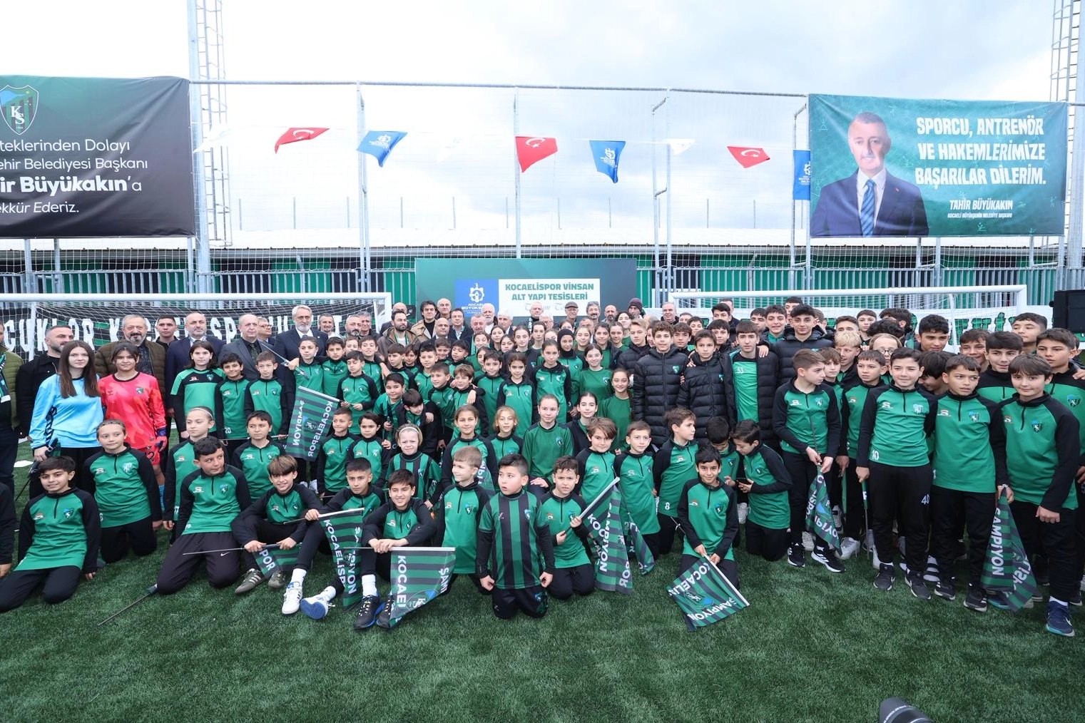 Kocaelispor altyapı tesisleri g&ouml;z kamaştırdı