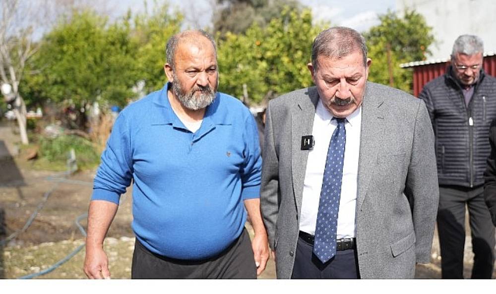 Başkan Fevzi Topuz'dan Evi Yanan Aileye Konteyner ve Ev Tadilatı S&ouml;z&uuml;