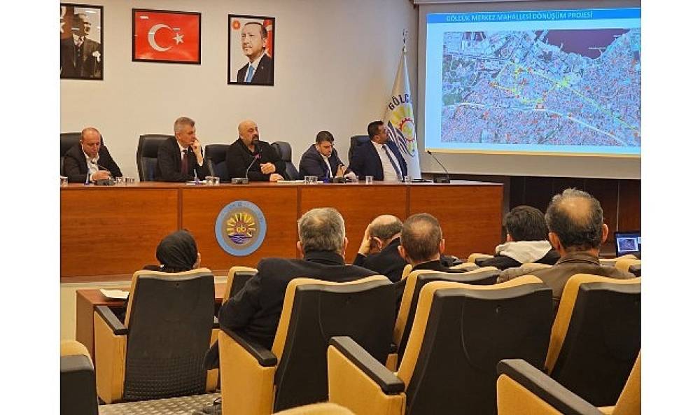 G&ouml;lc&uuml;kl&uuml; Muhtarlar Yatırımlar Hakkında Bilgilendirildi