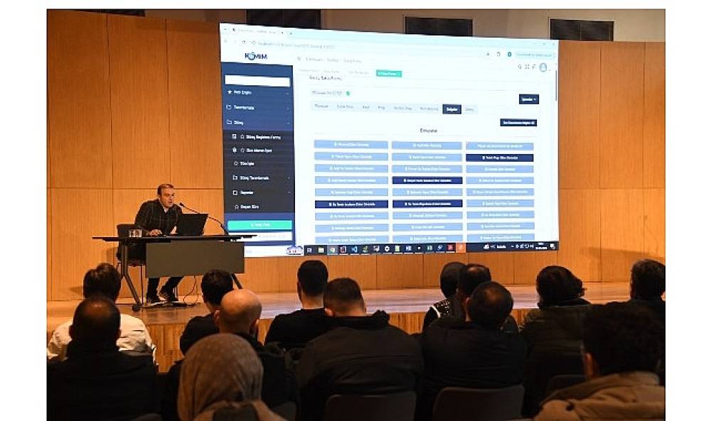 KOSKİ'de Yerli Yazılım KOMİM İ&ccedil;in Personele Kapsamlı Eğitim