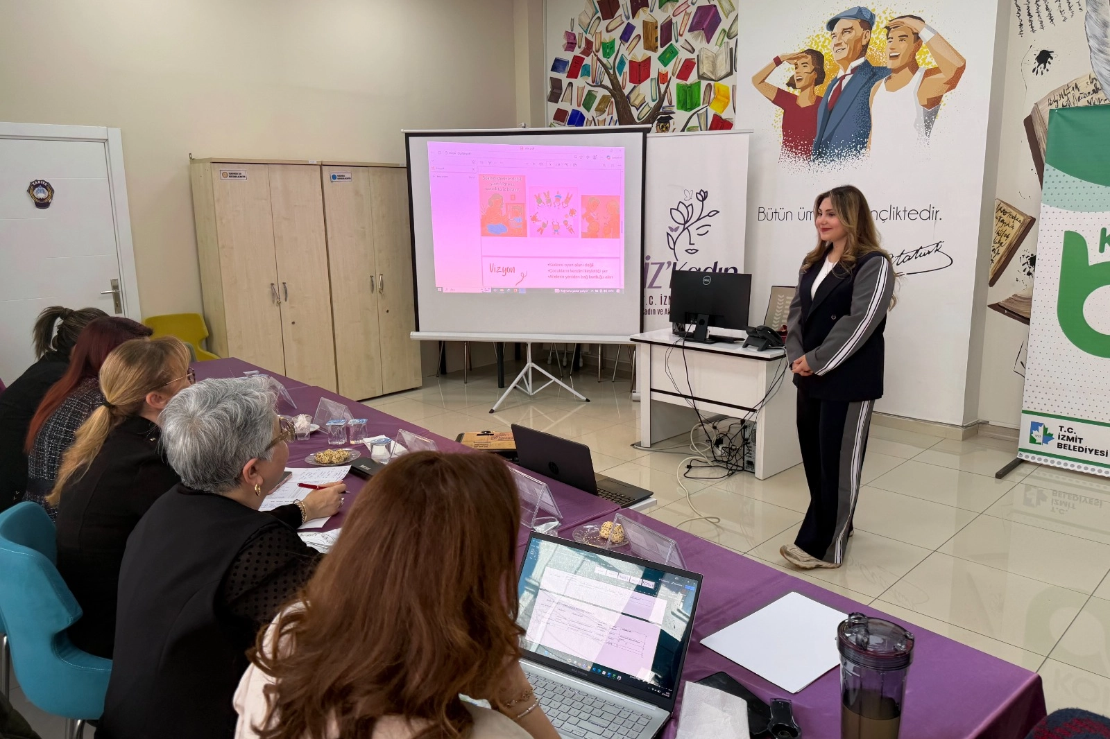 Kocaeli İzmit&rsquo;te girişimci adaylar m&uuml;lakatlardan ge&ccedil;ti