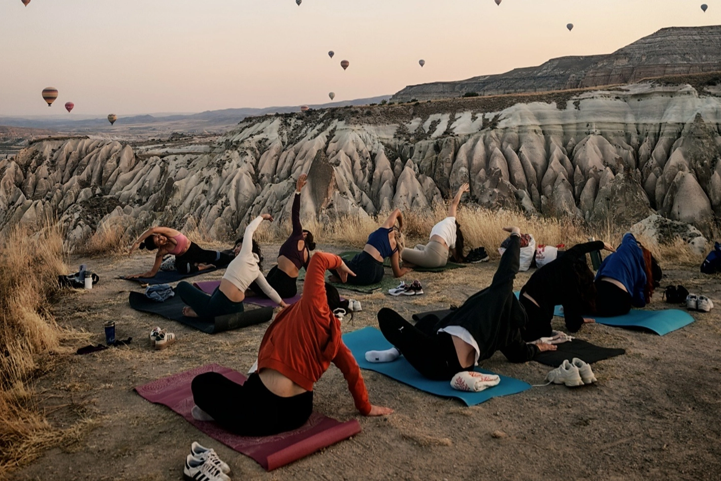 Kapadokya&rsquo;da Bi&rsquo;Yoga Fest hazırlığı