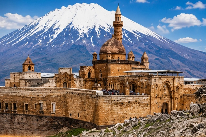 İshak Paşa Sarayı bayramda ziyaret&ccedil;i akınına uğradı